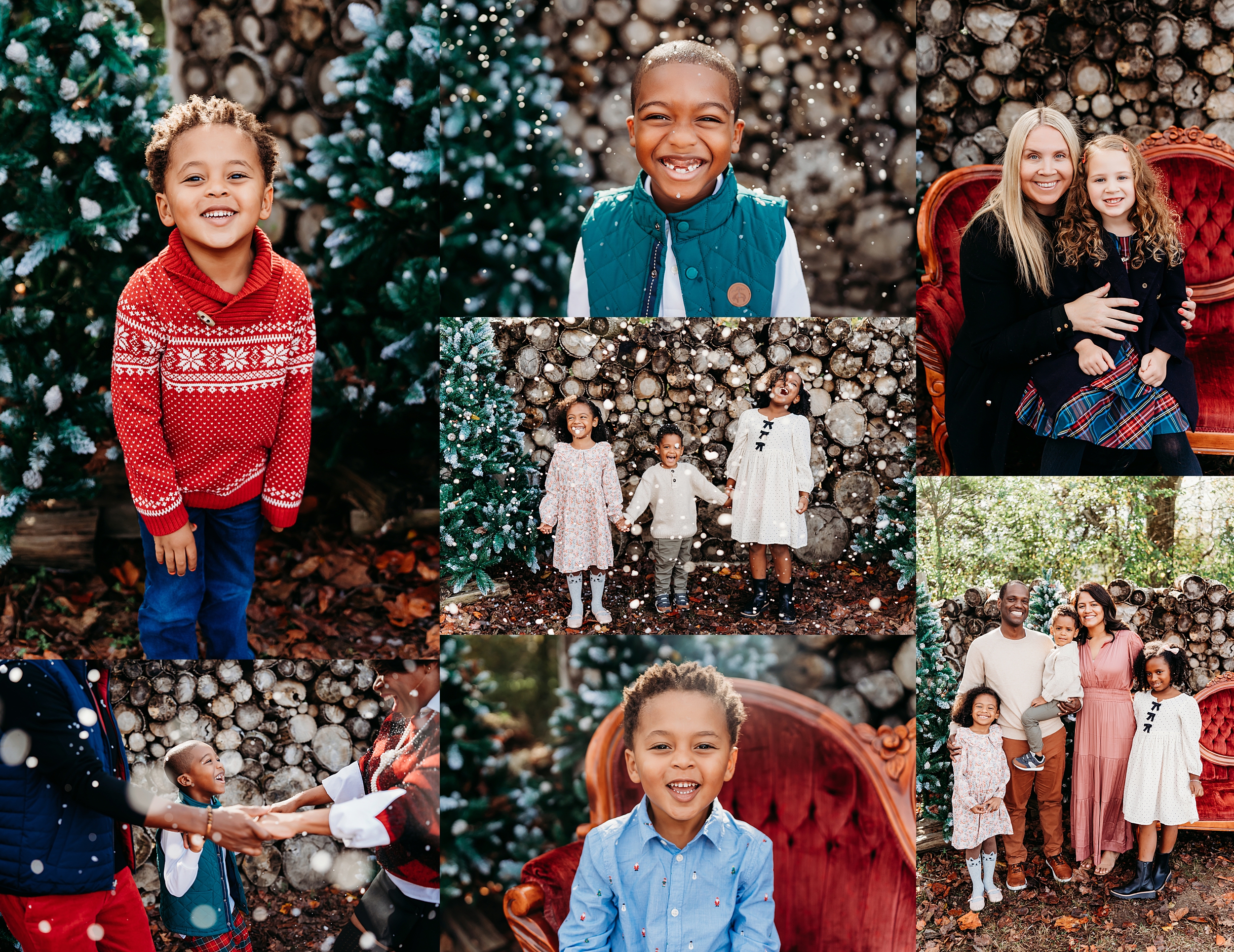November 15th &amp; 22nd | Snowy Log Wall | Prospect Farms